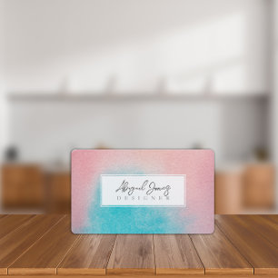 Carte De Rendez-vous Pink Sky Artist Aquarelle Ciel magnifique profil