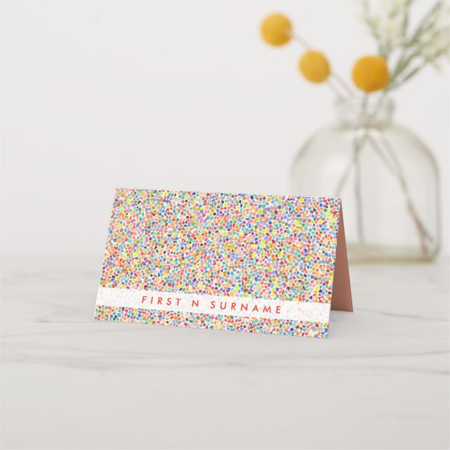 Carte de rendez-vous pliée (Devant)