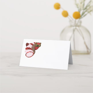 Carte de rendez-vous pliée horizontale Owl