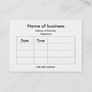 Carte de rendez-vous - pouces vers le haut