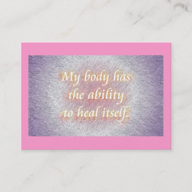 Carte De Rendez-vous Rappel quotidien - capacité (Devant)