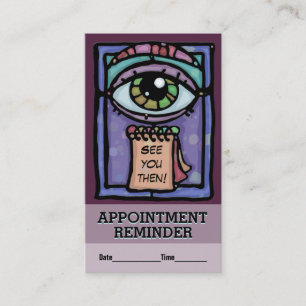 Carte De Rendez-vous Rappel. Teacher.Meeting.Business.Doc. de