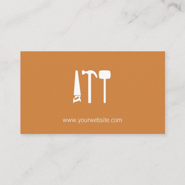 Carte De Rendez-vous Réparation des services à domicile (Devant)