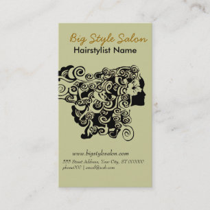 Carte De Rendez-vous Salon de coiffure fashionista et Spa