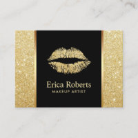 Salon Gold Parties scintillant Lips Maquillage Ren