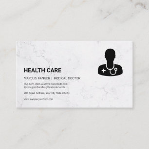 Carte De Rendez-vous Santé   Icône Docteur Médicale