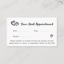 Simple moderne Script Heart Logo Black Business