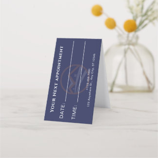 Carte De Rendez-vous Société de Toiture Personnalisée Élégante