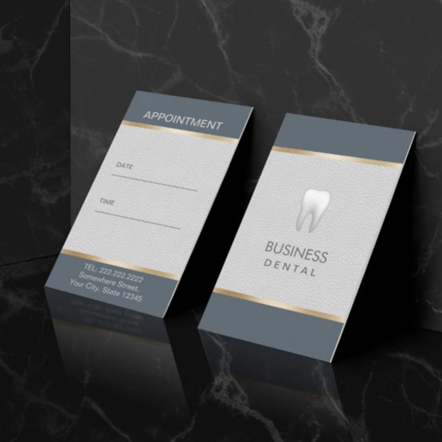 Carte De Rendez-vous Soins dentaires professionnels Nomination (Créateur téléchargé)