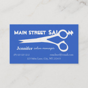 Carte De Rendez-vous Spa blanc de salon de beauté de coiffeur de
