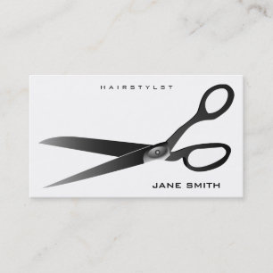 Carte De Rendez-vous Styliste ou barbier (ciseaux)