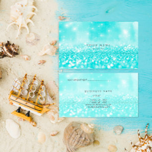 Carte De Rendez-vous Styliste scintillante VIP de parties scintillantes
