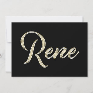 Carte de Rene White Gold