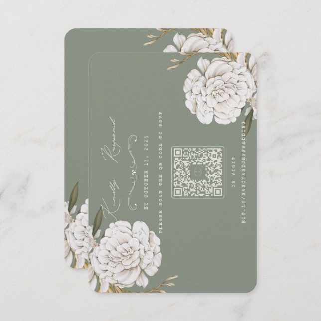 Carte de réponse (Devant / Derrière)