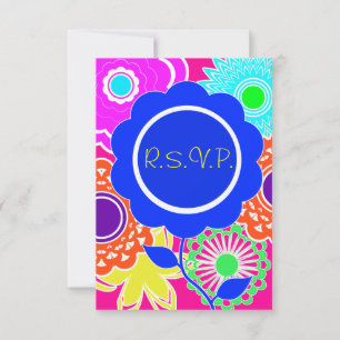 Carte de réponse à l'alimentation des fleurs