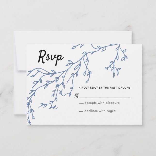 Carte de réponse Cosmos (Devant)