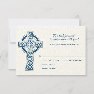 Carte de réponse Croix celtique