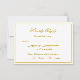 Carte de réponse de mariage RSVP des Merles bleus