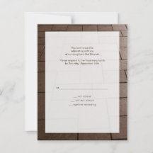 Carte de réponse du bat mitzvah Bimah Movie RSVP