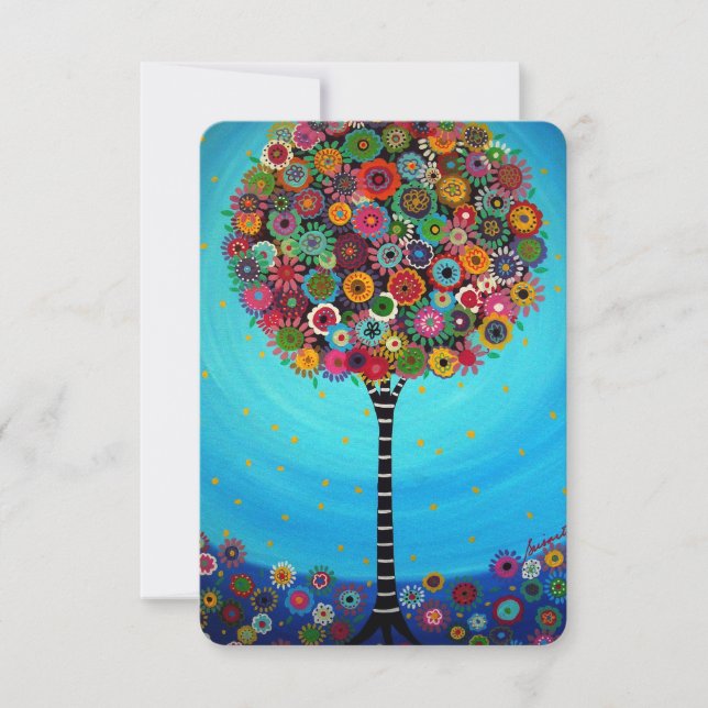 Carte de réponse du Bat mitzvah de barre RSVP (Devant)