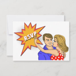 Carte de réponse du Mariage de couverture de livre