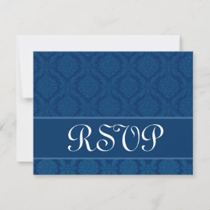 Carte de réponse du Mariage RSVP