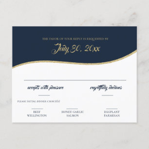 Carte de réponse Gold de base-ball