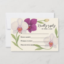 Carte de réponse pour Orchid Embrace