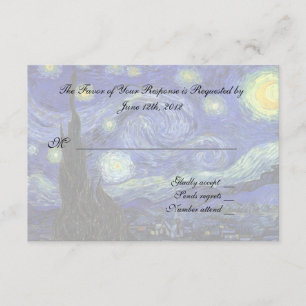 Carte de réponse RSVP