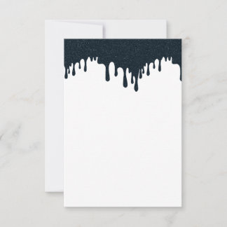 Carte de réponse RSVP personnalisée avec filtre à