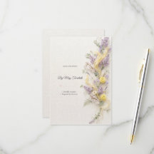 Carte de réponse RSVP pour le jardin de printemps
