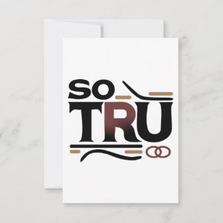 Carte de réponse Tru