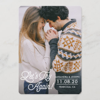 Carte de report de dernière minute