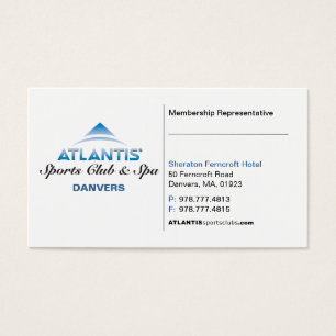 Carte de représentant de membre