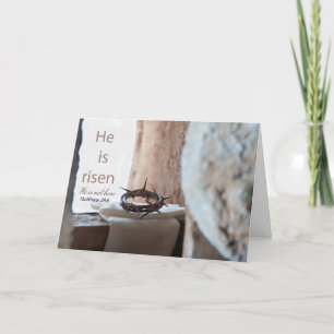 Carte de résurrection chrétienne