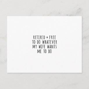 Carte de retrait amusante