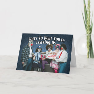 Carte de retrait amusante