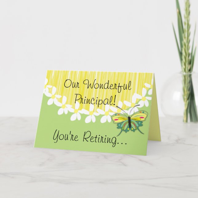 Carte de retraite de directeur (Devant)