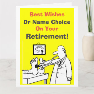 Carte de retraite Doctor Best Wives