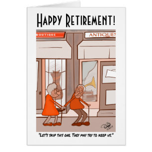 Carte de retraite standard Antiquités