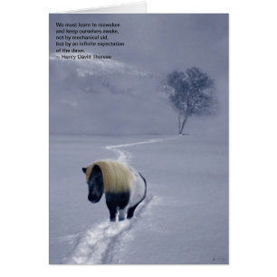 Carte "de réveil" de Thoreau