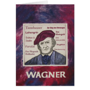 Carte de Richard Wagner