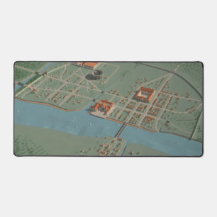 Carte de Rome Deskmat