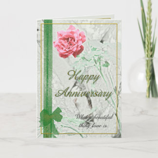 Carte de Rose Anniversary
