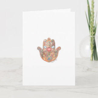 Carte de Rosh Hashana Hamsa