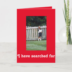 Carte de Saint-Valentin de Basset Hound