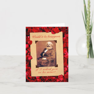 Carte de Saint-Valentin de Karl Marx