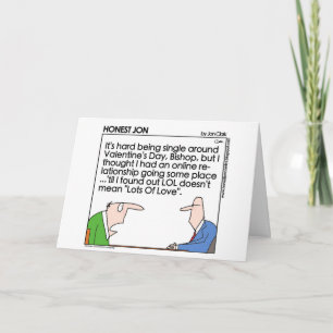 Carte de Saint-Valentin de LOL pour LDS