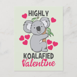 Carte de Saint-Valentin hautement Koalafied