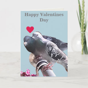 Carte de Saint-Valentin modifiable avec paire de p